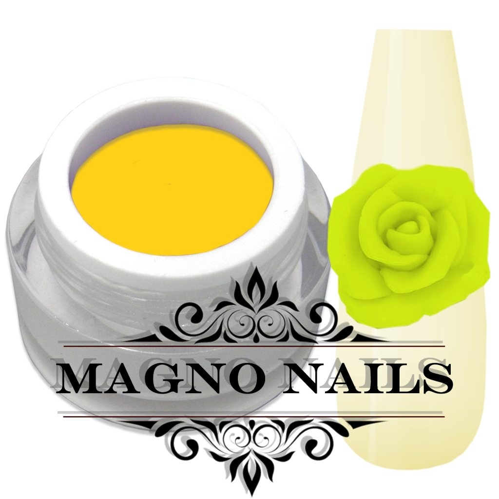 UV Gel - 1813 - 4D Plasteline - Yellow Farbgel Nägel Nagelgel Colorgel Nails